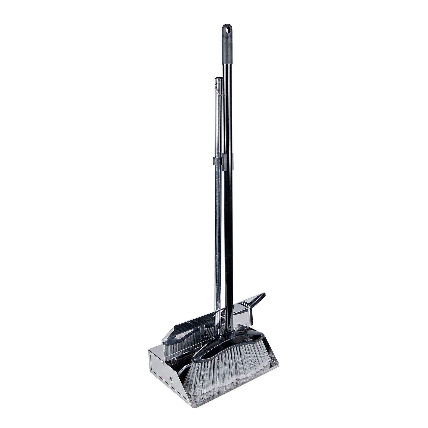Lobby Dustpan & Brush Stainless Steel 90x32x22cm *2-3 working days lead time