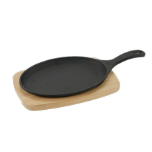 Cast Iron Oval Sizzler