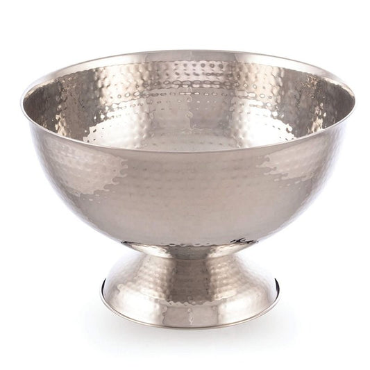 Bollate Hammered Stainless Steel Wine & Champagne Bowl