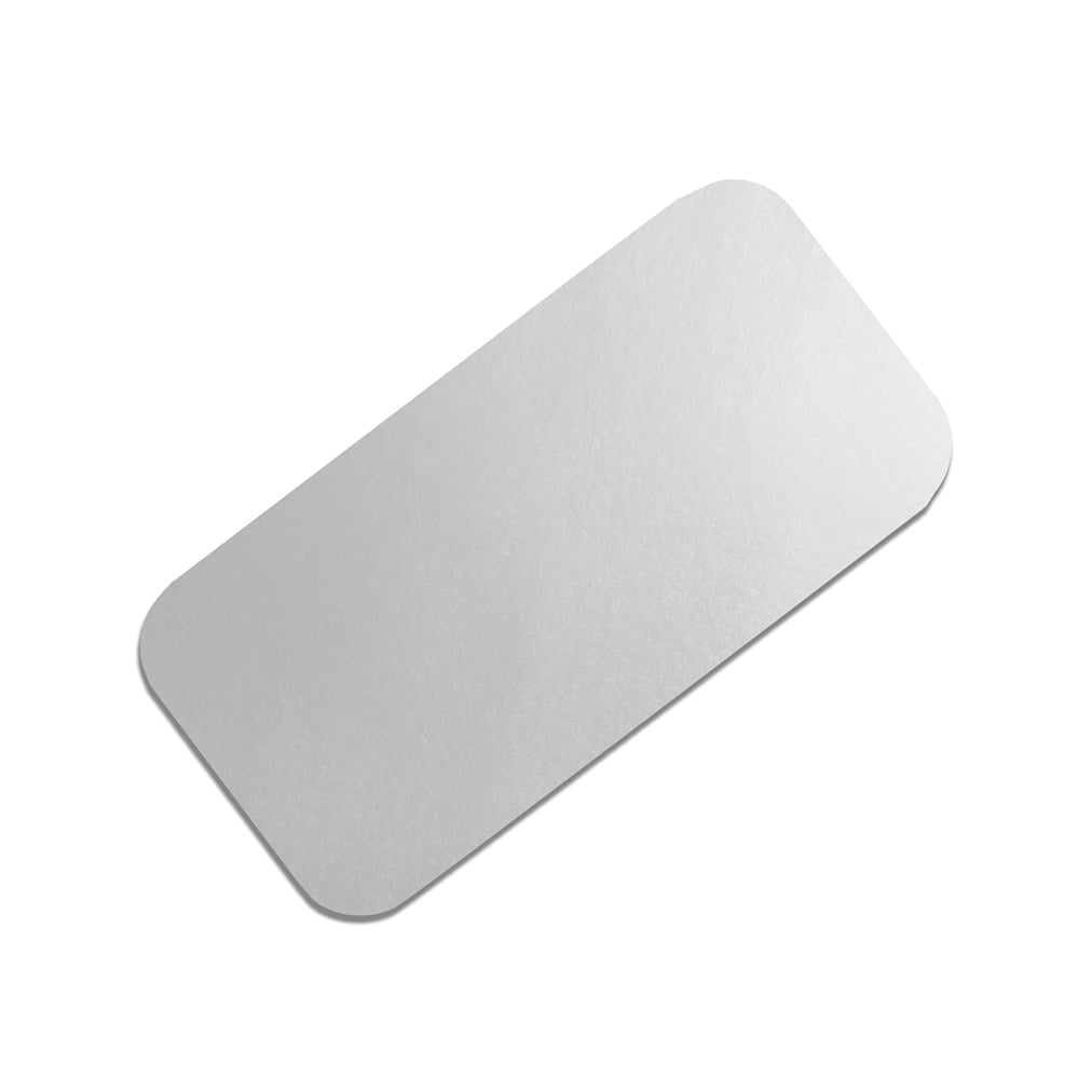 Paper Lid for Foil Container No6A (195x100mm/7.7x3.9") Pack of 500