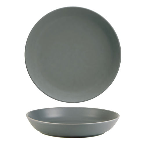 Nordika Grey Deep Plate 24cm Box of 12