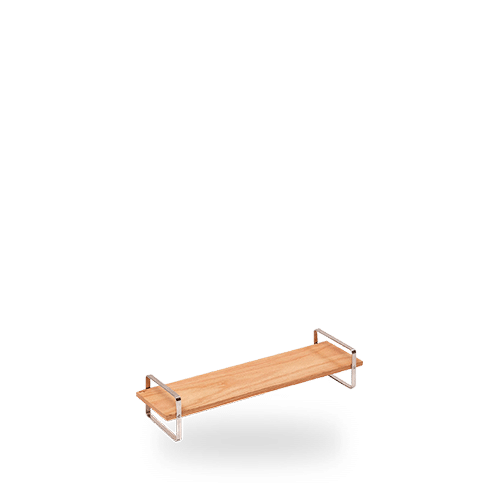 BAUHAUS  SMALL LOW PRESENTATION TABLE 45X12X9CM BOX 1