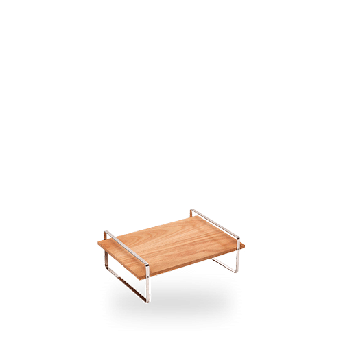 BAUHAUS  SMALL WIDE HIGH PRESENTATION TABLE 35X25X12CM BOX 1