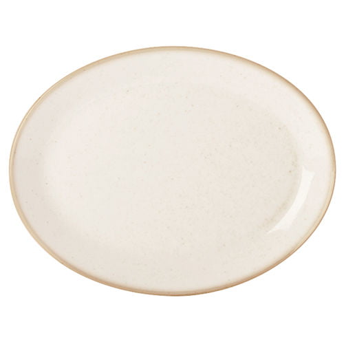 Oatmeal Oval Plate 30cm/12" Box of 6