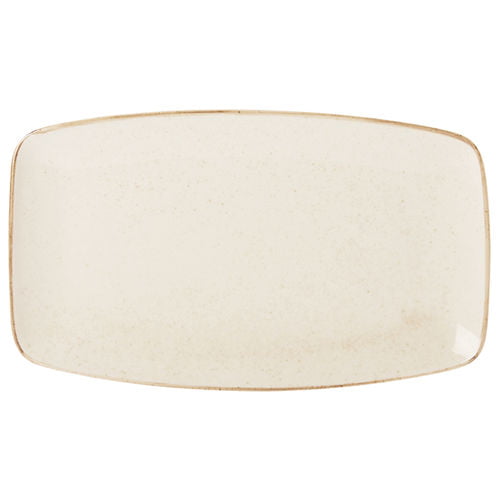 Oatmeal Rectangular Plate 31x18cm/122x7" Box of 6