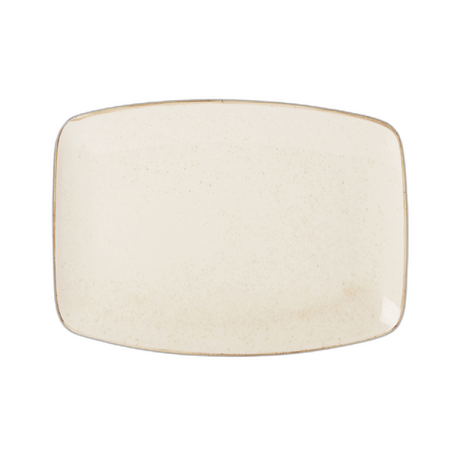 Oatmeal Rectangular Plate 31x18cm / 122x7" Box of 6