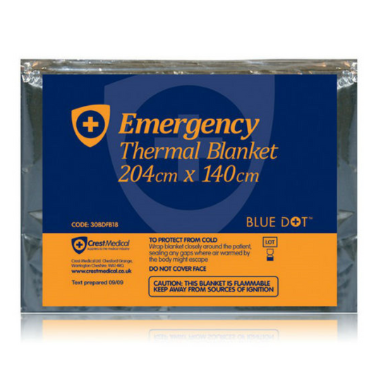 First Aid Foil Blanket Size 204cm x 140cm