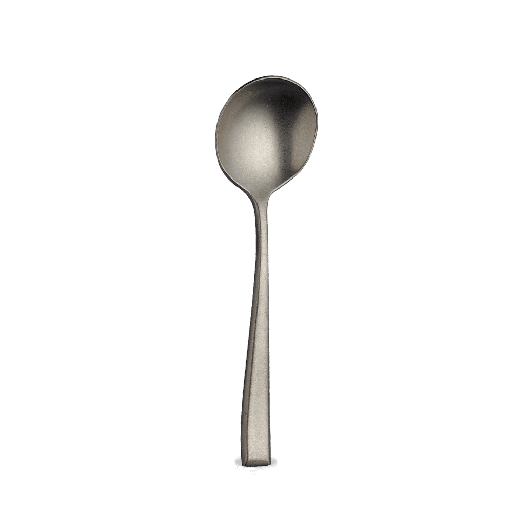 Durban  Vintage English Soup Spoon 17Cm Box 12