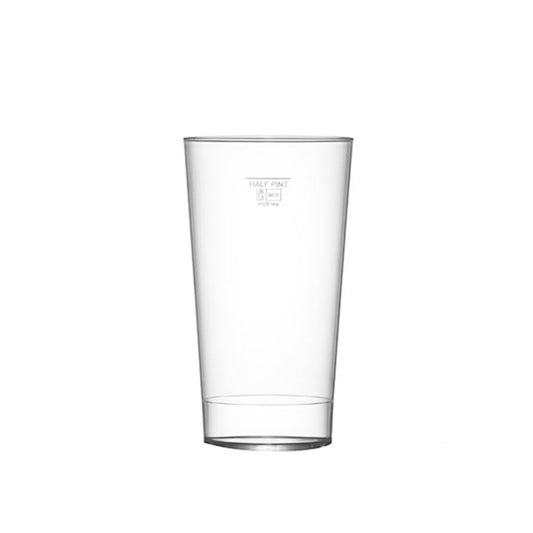 Elite Clear Festival Cup 12oz UKCA Half Pint Nucleated x 420
