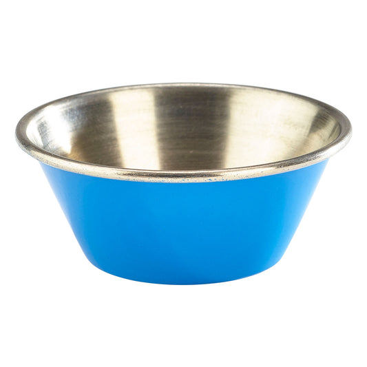 Midas Stainless Steel Blue Round Ramekin 1.5oz