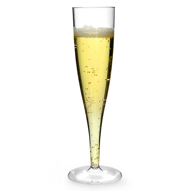 Disposable Champagne Glasses 5.6oz / 160ml x 100