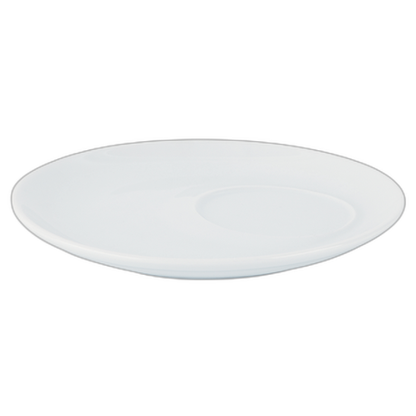Porcelite Off Centred Saucer Box of 6