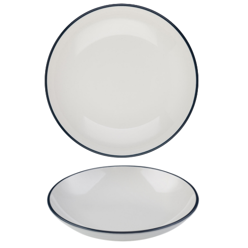Modest Navy Coupe Bowl 30cm / 11.75" Box of 6