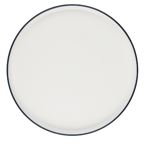 Modest Navy Signature Plate 21cm / 8.25" Box of 6