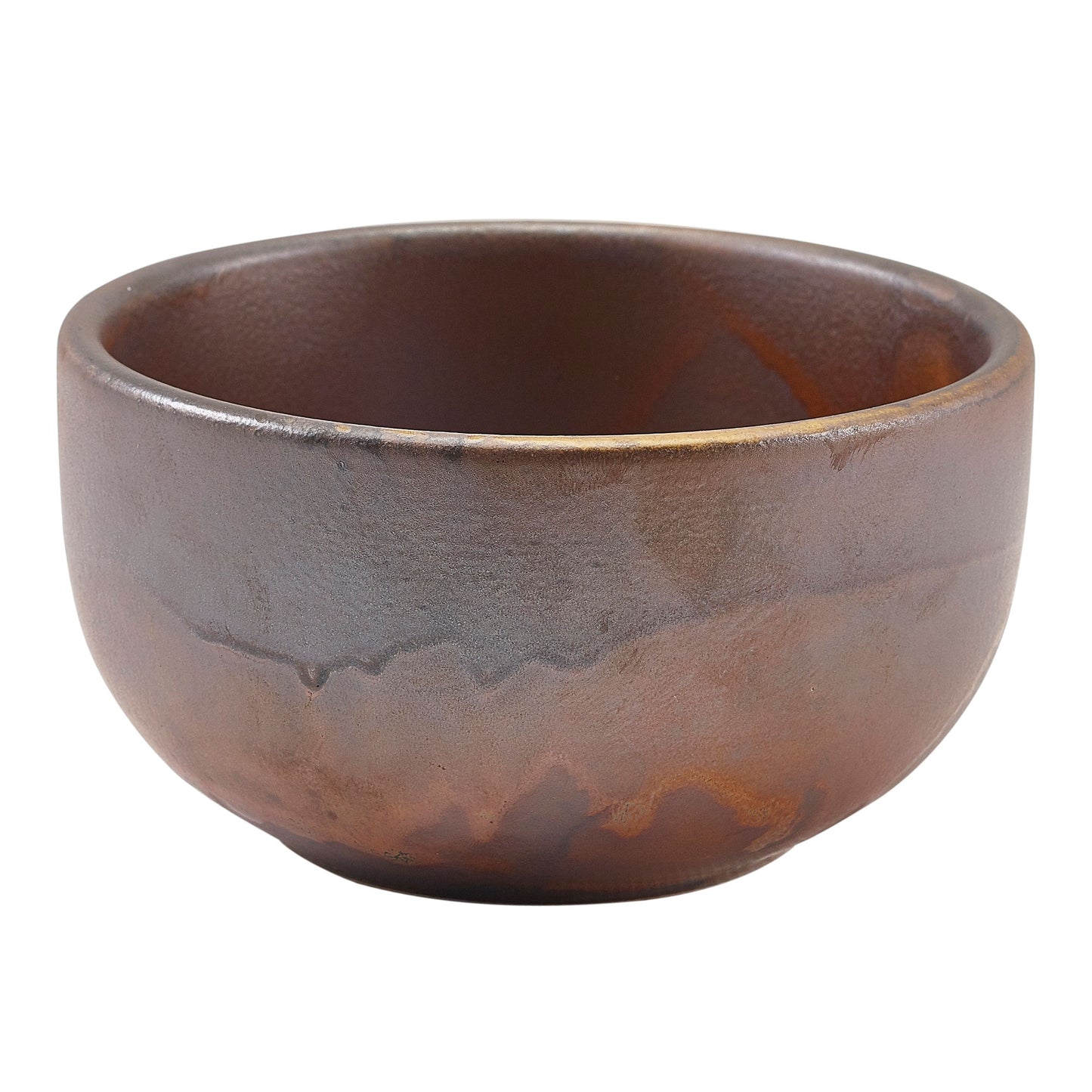 Terra Porcelain Round Bowls Rustic Copper 4.5" / 11.5cm x 12