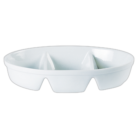 Oval 3 Division Dish Box of 4