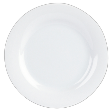 Porcelite Banquet Wide Rim Plate 27cm / 10.5" Box of 6