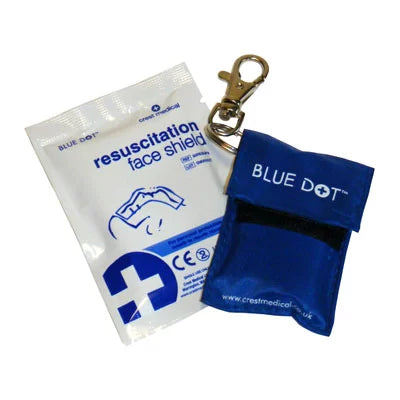 Resuscitation Shield in Keyring Pouch x 6