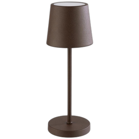Mini Merle Brown Table Lamp