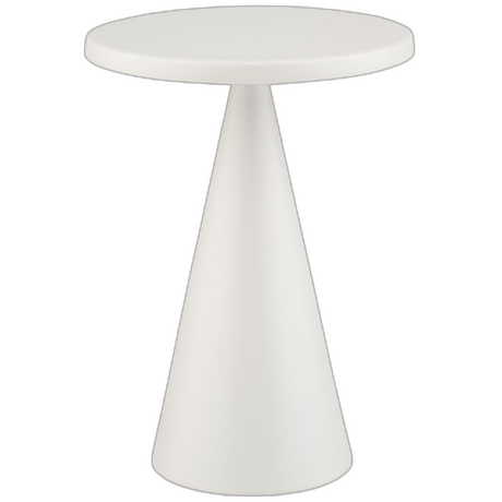 Cone White Table Lamp