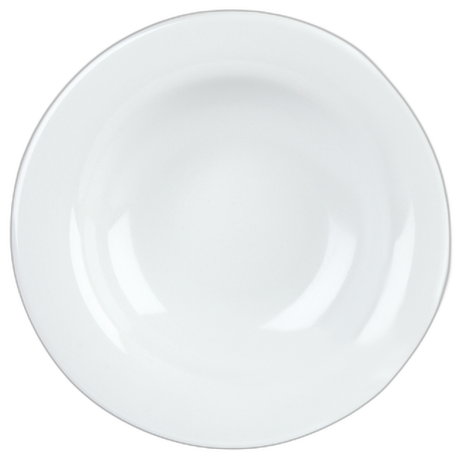 Porcelite Banquet Winged Pasta Plate Box of 6