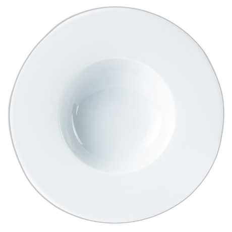 Porcelite Wide Rim Pasta Plate Box of 6