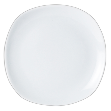 Porcelite Square Plate 25cm / 27cm / 10" / 10.5" Box of 6