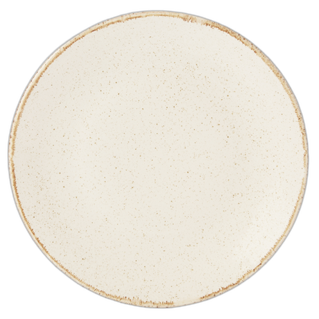 Oatmeal Coupe Plate 28cm / 11" Box of 6