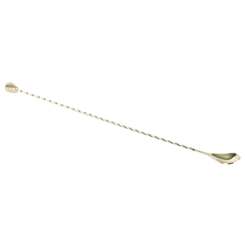 Gold Skull Bar Spoon