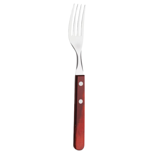 Medium Sized Fork Polywood Red Box of 12