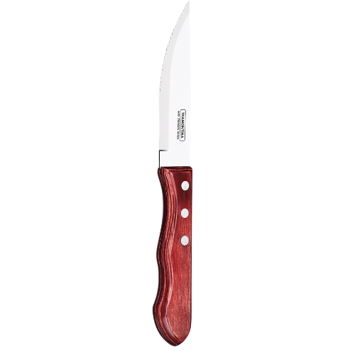 Jumbo Steak Knife (Point Tip) Polywood Red Box of 12