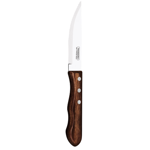 Jumbo Steak Knife (Point Tip) Polywood Brown Box of 12