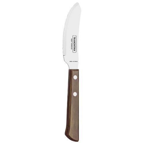 Plain Bladed Pizza Knife Polywood Brown Box of 12