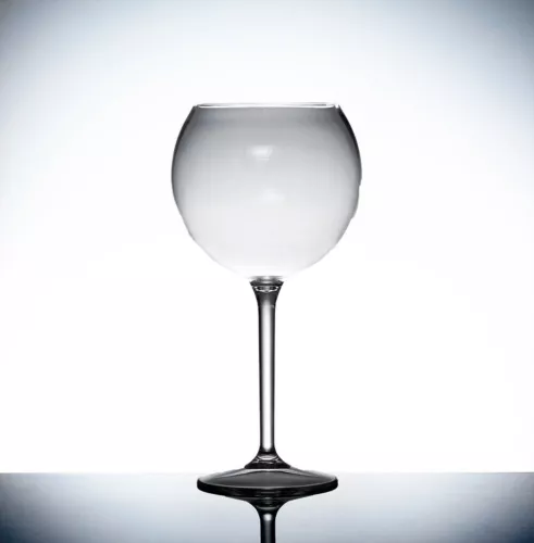 Plastic Reusable Wine/ Gin Balloon Cocktail Glasses 600ml Box of 12