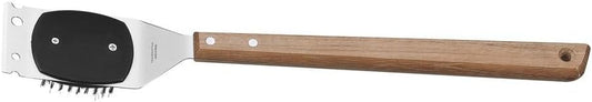 Tramontina Churrasco BBQ Grill Brush - Length: 420mm. Material: Wood & Stainless Steel