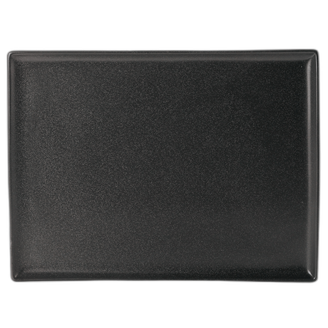 Graphite Rectangular Platter 35x15.5cm / 13.75" Box of 6