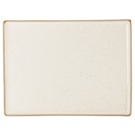 Oatmeal Rectangular Platter 27x20cm / 10.75x8.25" Box of 6