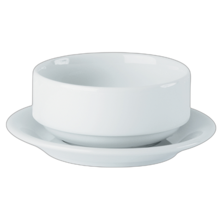 Porcelite Unhandled Soup Cup Box of 6