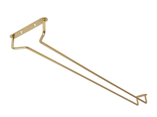 24" Glass Hanger Brass
