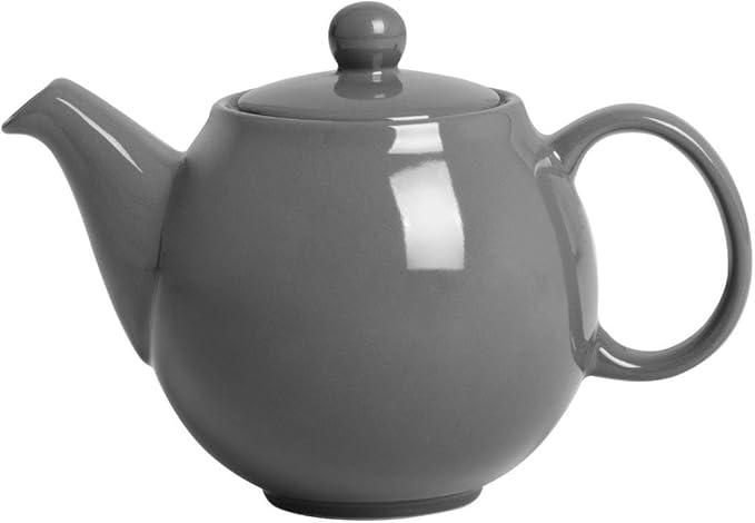 Olympia Café Teapots Charcoal 450ml (2 Pack)