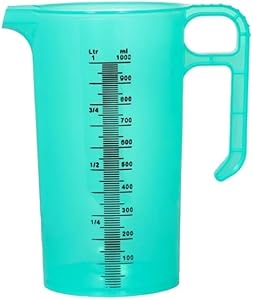 Pro-Measures Polypropylene Measuring Jug Green 3Ltr