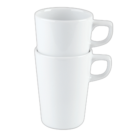 Porcelite Conical Stacking Mug Box of 6