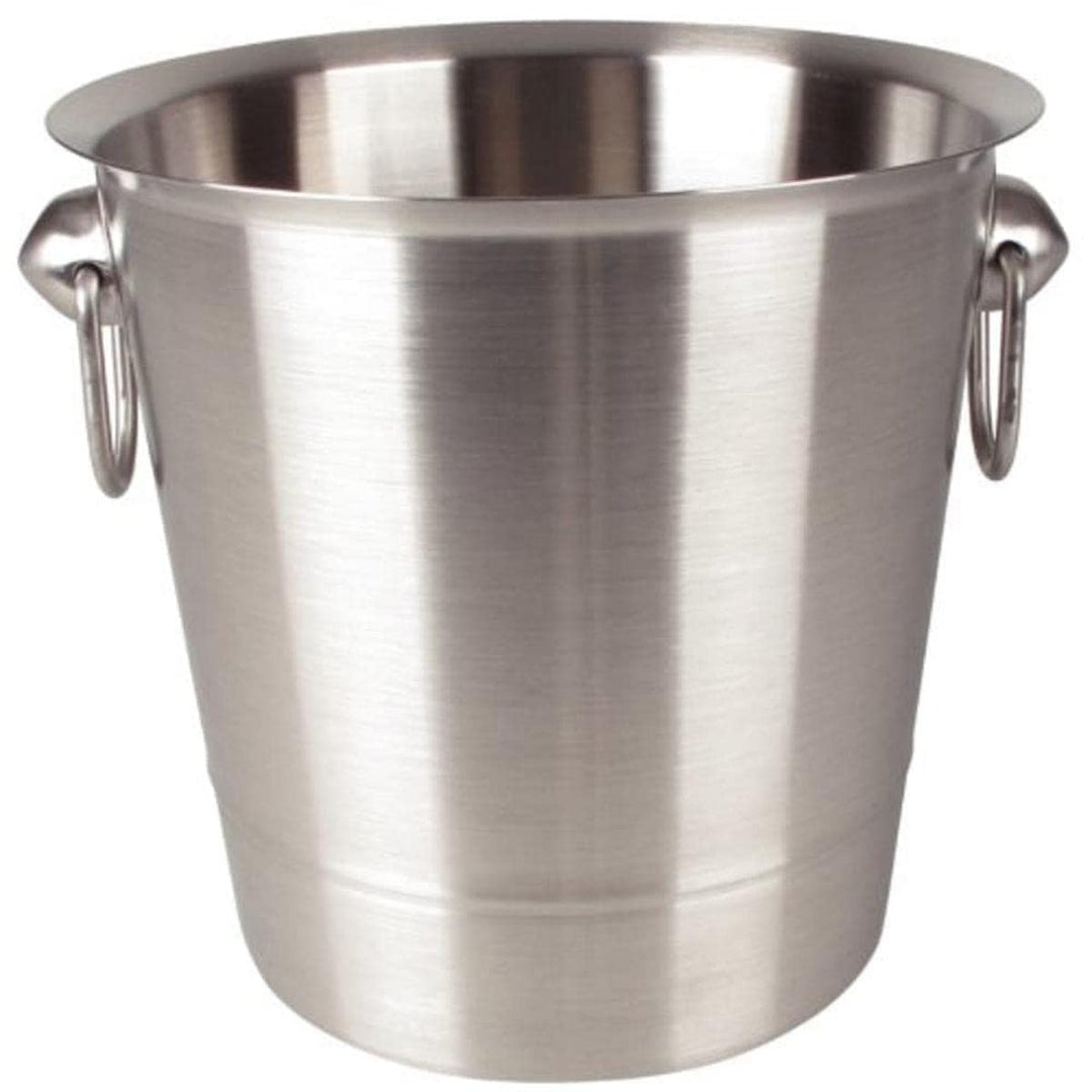 Olympia Brushed Stainless Steel Wine and Champagne Bucket