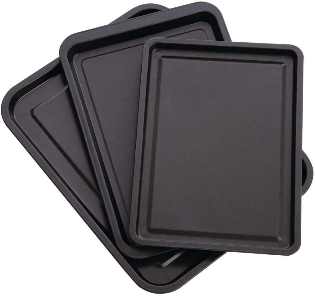 Essentials Non Stick Baking Trays (3 Pack)
