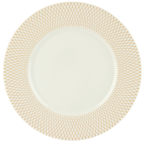 Quartz Gold Charger Plate Box of 6