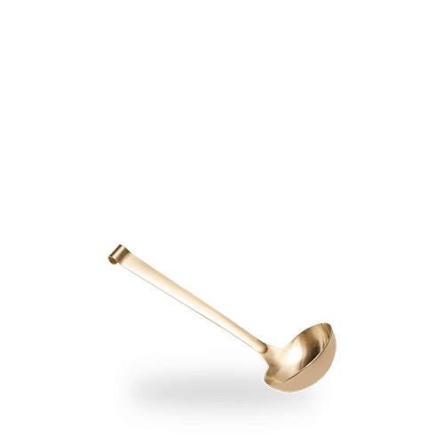 ELEGANT CHAMPAGNE  SOUP LADLE 26.5CM BOX 10