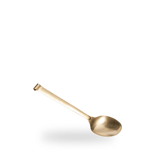 ELEGANT CHAMPAGNE  SERVING SPOON 30CM BOX 10