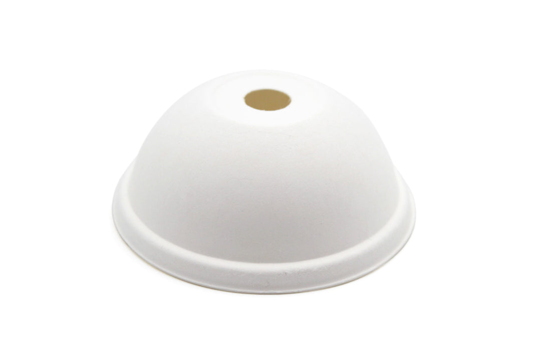 12/16/22oz Bagasse Domed Lid Pack of 1000