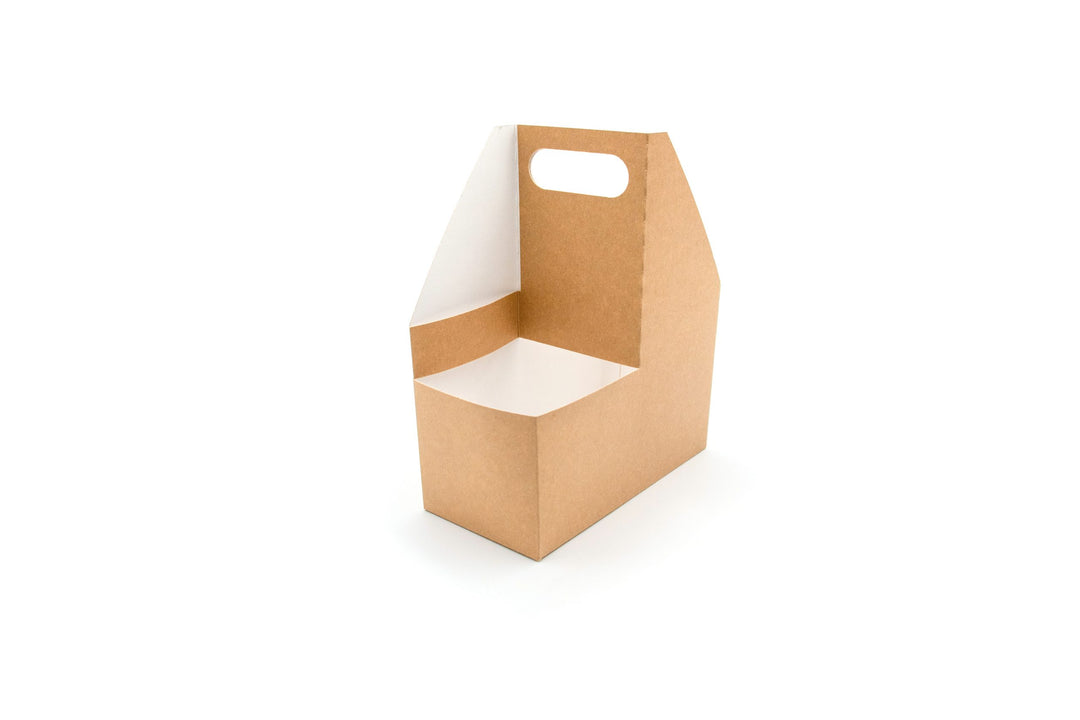 Kraft 2 Cup Handled Carrier Pack of 250