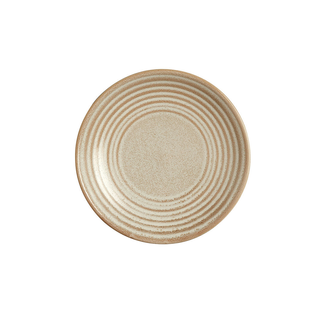 Terrace Truffle Coupe Plate 16.5cm (6 1/2") - Box of Box of 12